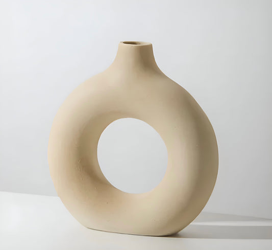 Ceramic Donut Vase